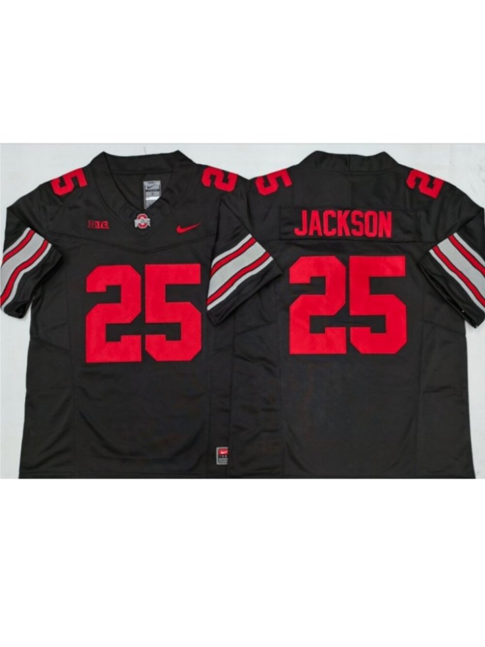 Bo Jackson Stitched Black Jersey Vapor